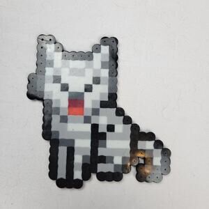 Grey Cat Screm (Zelda Minish Cap) Perler Bead Pixel Art